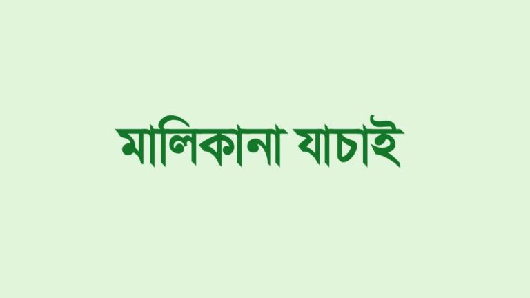 নাম দিয়ে মালিকানা যাচাই